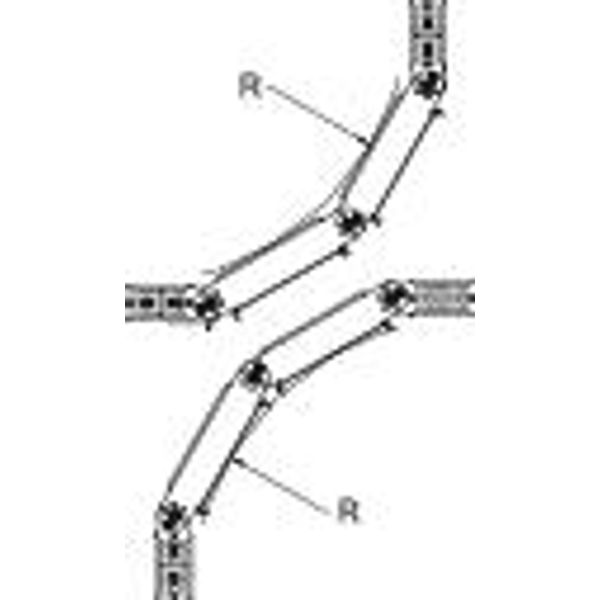 RGBV 660 FS Adjustable bend vertical 60x600 image 2