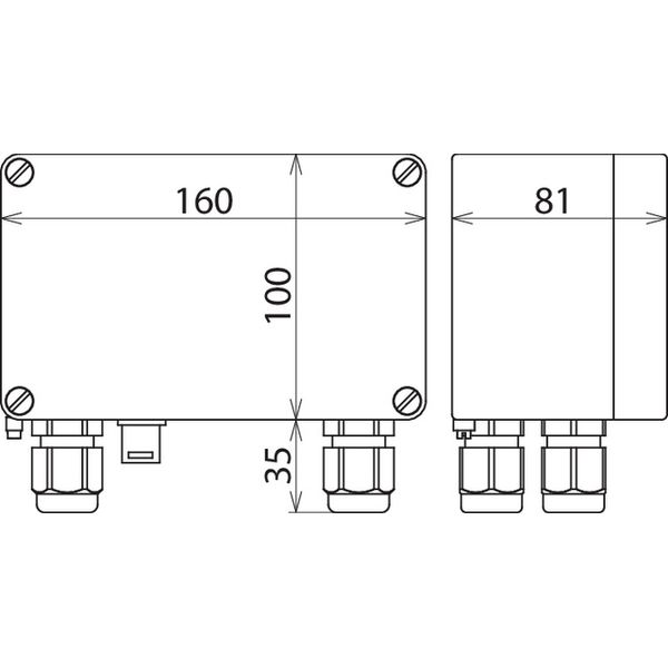 Terminal box for information technology systems image 2