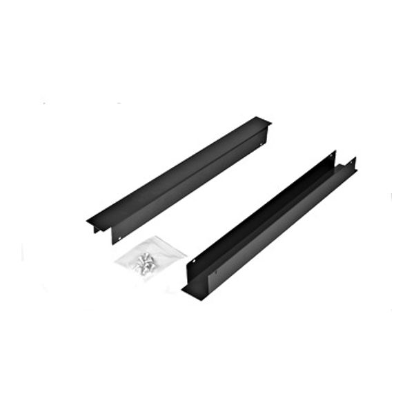 Baying Kit for DT-Racks, D= 600mm, black RAL9005 image 1