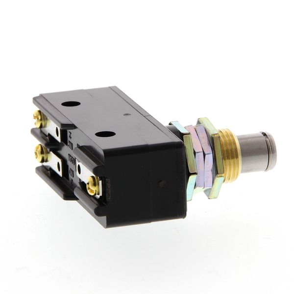 General purpose basic switch, panel mount plunger (medium OP), SPDT, 1 image 3