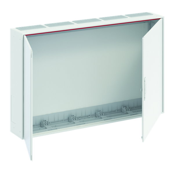 B55 ComfortLine B Wall-mounting cabinet, Surface mounted/recessed mounted/partially recessed mounted, 300 SU, Grounded (Class I), IP44, Field Width: 5, Rows: 5, 800 mm x 1300 mm x 215 mm image 2