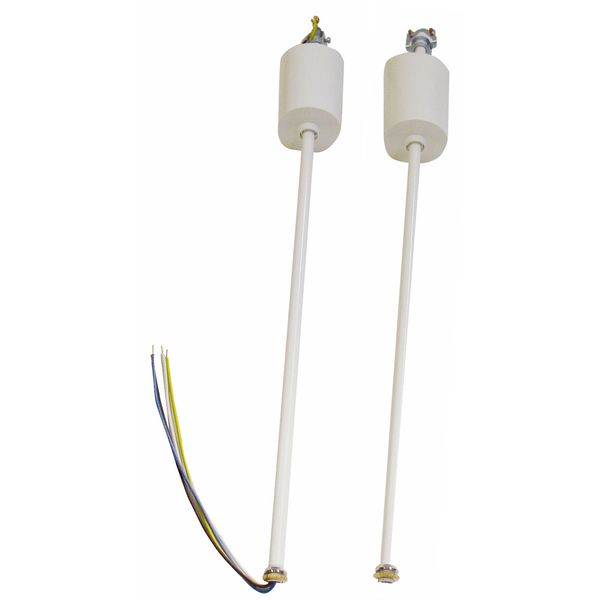 Pendant pair 500 mm white, prewired image 1