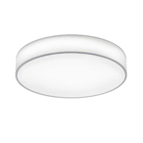 Lugano LED ceiling lamp 60 cm white image 1