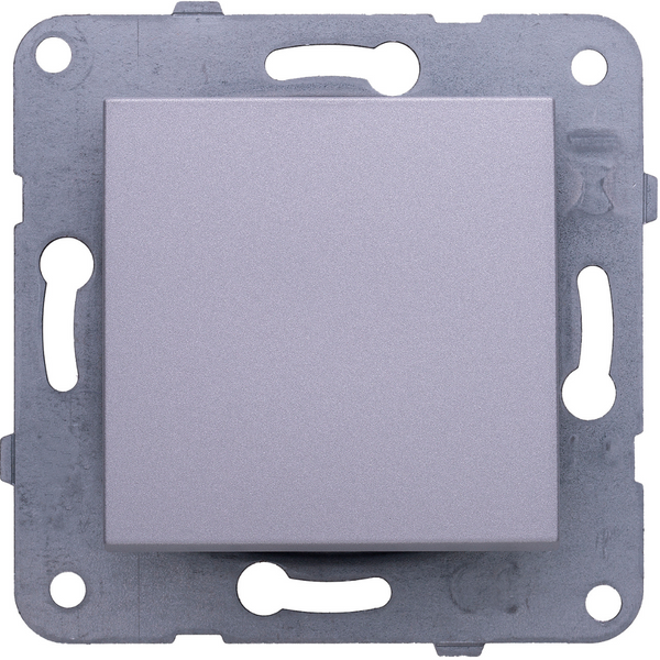 Karre Plus-Arkedia Silver Impulse Two Gang Switch image 1