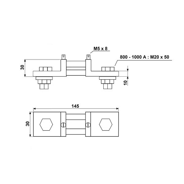 Shunt 60mV, 1000A image 3