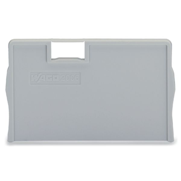 Seperator plate 2 mm thick oversized gray image 5
