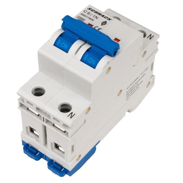 Miniature Circuit Breaker (MCB) AMPARO 10kA, C 6A, 1+N image 7