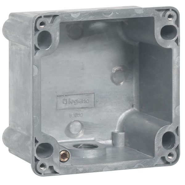 Box Hypra - IP 44 - for Prisinter surface mounting sockets 3P+N+E 16A - metal image 1