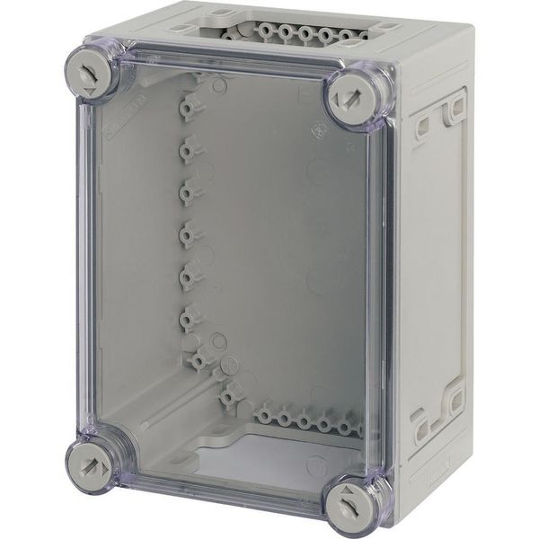 Insulated enclosure, top+bottom open, HxWxD=250x187.5x150mm image 3