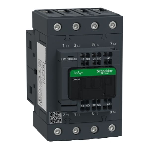 TeSys Deca contactor - 4P(4 NO) - AC-1 - = 440 V 60 A - 48 V AC 50/60 Hz coil image 4