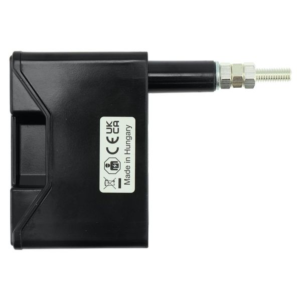 Fuse-holder, LV, 20 A, AC 690 V, BS88/A1, 1P, BS, front connected, back stud connected, black image 14