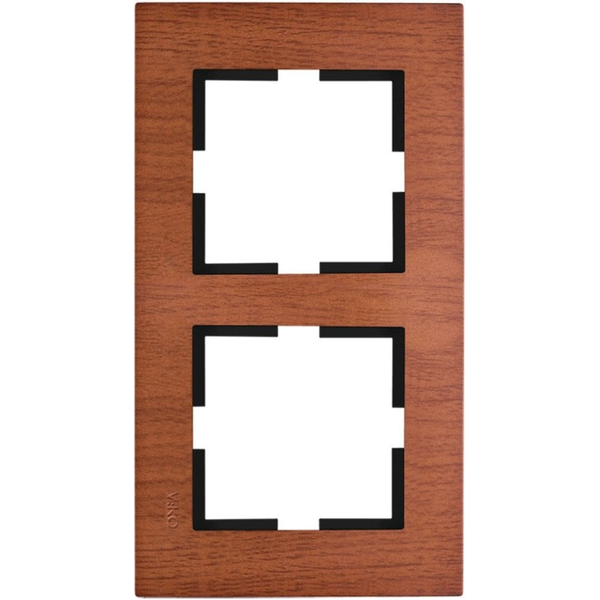 Novella Accessory Wooden - Cherry Two Gang Frame image 1