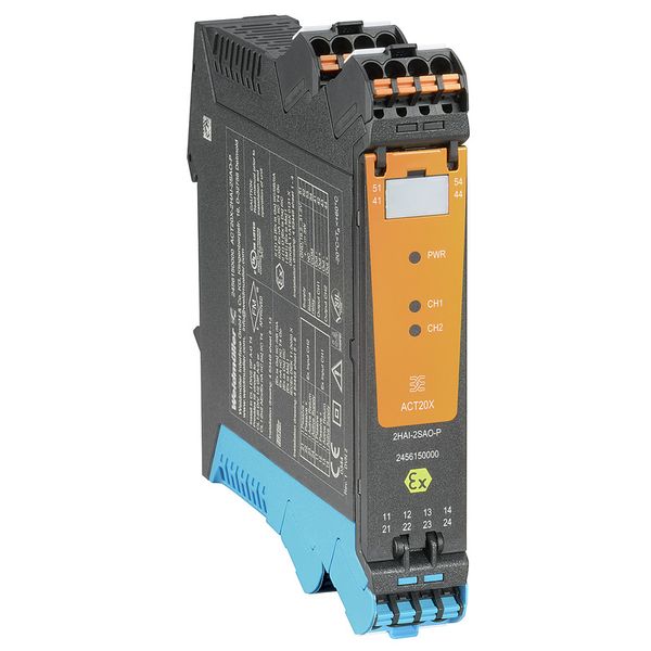 Signal converter/insulator, Ex-input: NAMUR sensor/switch, Safe-output image 1