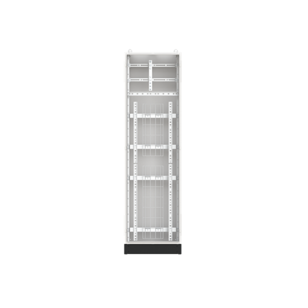 TW212GKD Floor-standing cabinet, Field width: 2, Rows: 12, 1850 mm x 550 mm x 350 mm, Grounded (Class I), IP30 image 1