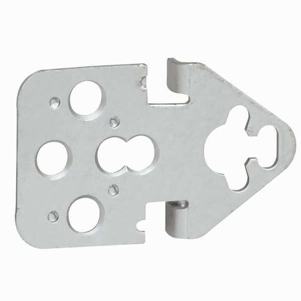 Wall mounting lugs (4) - for Atlantic cabinets - steel - max. load 300 kg image 1