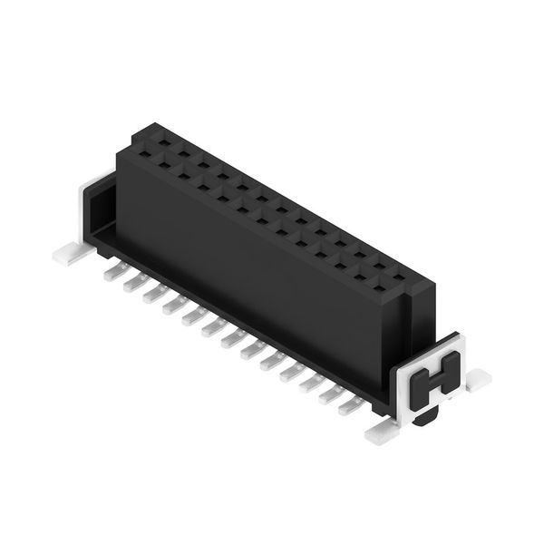 PCB plug-in connector (board connection), 1.27 mm, Number of poles: 26 image 2