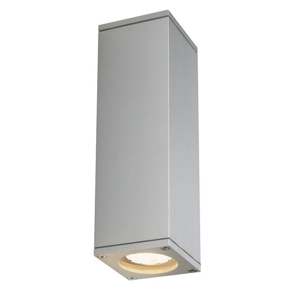 THEO UP/DOWN OUT wall l., GU10 max.2x35W, square, silvergrey image 11