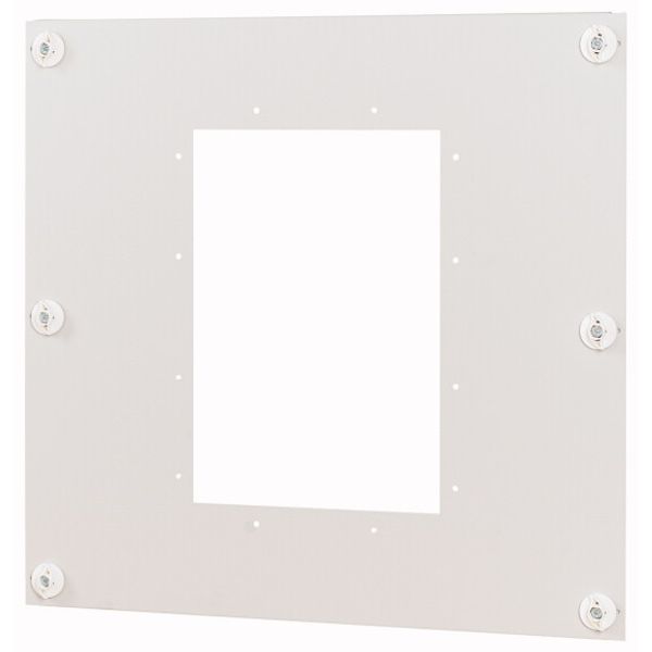 Front plate IZMX16, withdrawable, HxW=500x600mm image 1