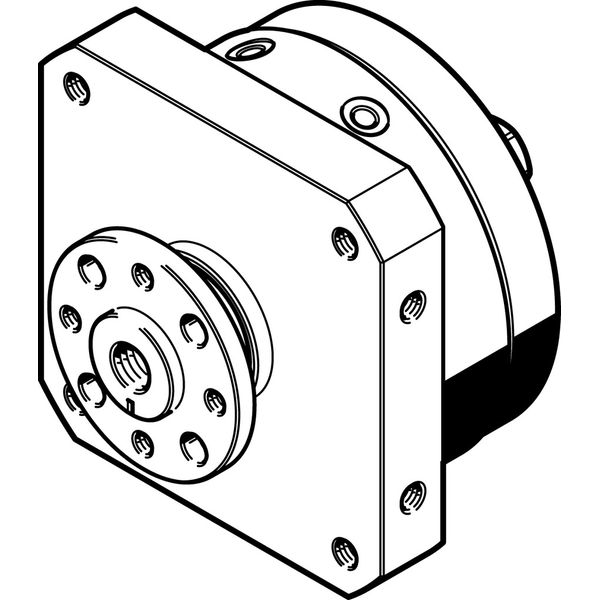 DSM-40-270-FW-A-B Rotary actuator image 1