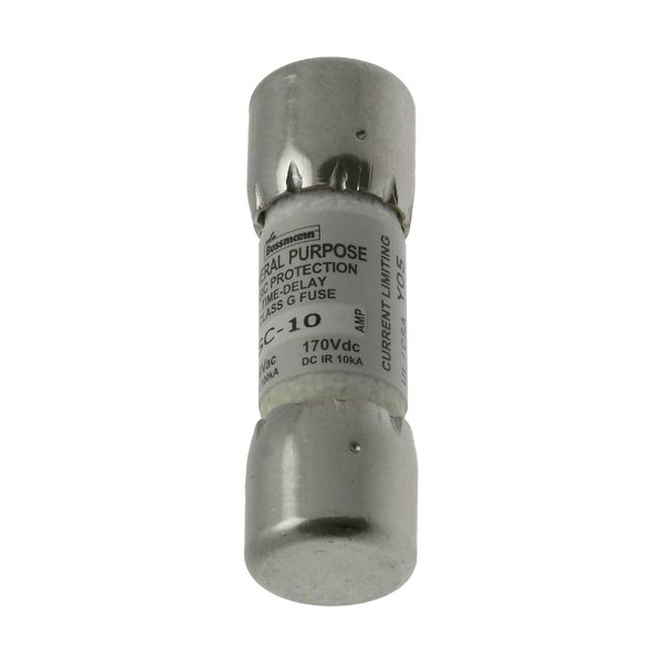 Fuse-link, low voltage, 10 A, AC 600 V, DC 170 V, 33.3 x 10.4 mm, G, UL, CSA, time-delay image 21