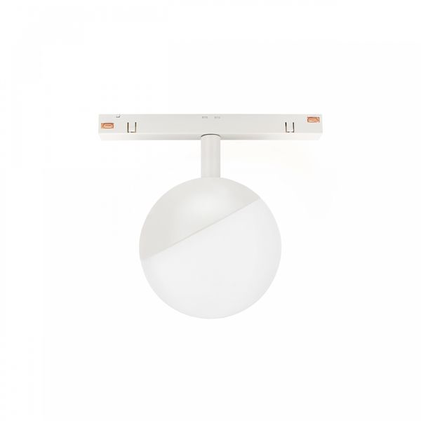 SYSTEM SHIFT - GLOBE, SPHERE TRACK LIGHT 100X148MM 5W 165DEG WHITE 5Y WARRANTY DALI image 1