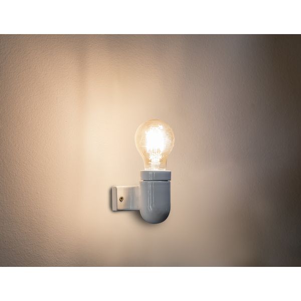 SERA WALL LAMP WHITE 1L E27 image 2