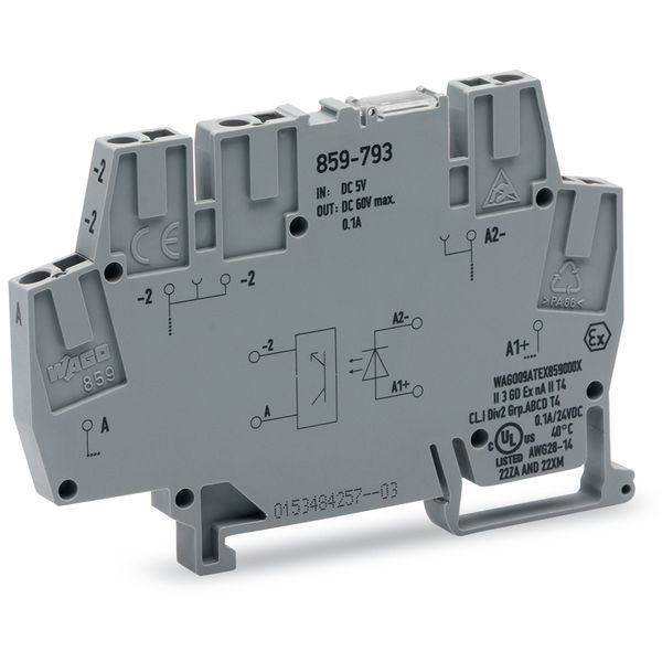 859-793 Optocoupler module; Nominal input voltage: 5 VDC; Output voltage range: 3 … 60 VDC image 4