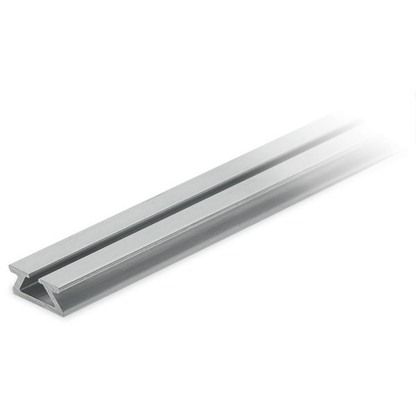 Aluminum carrier rail 1000 mm long 18 mm wide silver-colored image 4