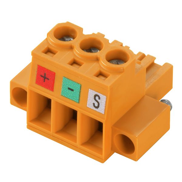 PCB plug-in connector (wire connection), 5.00 mm, Number of poles: 3,  image 1