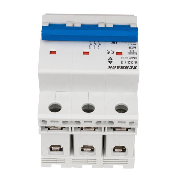 Miniature Circuit Breaker (MCB) AMPARO 10kA, B 32A, 3-pole image 2