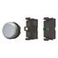 Illuminated pushbutton actuator, RMQ-Titan, flush, momentary, white, Blister pack for hanging thumbnail 5