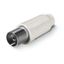 COAXIAL CABLE SOCKET 9,5 MM WHITE thumbnail 3