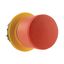 Emergency stop/emergency switching off pushbutton, RMQ-Titan, Mushroom-shaped, 30 mm, Non-illuminated, Pull-to-release function, Red, yellow thumbnail 12
