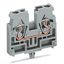 2-conductor terminal block without push-buttons with snap-in mounting thumbnail 2