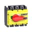 switch disconnector, Compact INS250-160 , 160 A, with red rotary handle and yellow front, 3 poles thumbnail 1