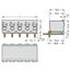 2092-3373/200-000 1-conductor THR female connector angled; push-button; Push-in CAGE CLAMP® thumbnail 2