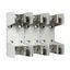 Eaton Bussmann Series RM modular fuse block, 250V, 450-600A, Knife Blade End X Knife Blade End, Three-pole thumbnail 10