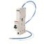 DSE201 M C6 A300 - N Blue Residual Current Circuit Breaker with Overcurrent Protection thumbnail 1