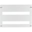 Front plate 45mm-Device cutout for 33 Module units per row, 1 row, white thumbnail 6