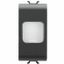 ANTI SATIN BLACK-OUT LAMP - 230V ac 50/60 Hz 1h - 1 MODULE - SATIN BLACK - CHORUSMART thumbnail 2