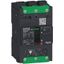 circuit breaker ComPact NSXm H (70 kA at 415 VAC), 3P 3d, 25 A rating TMD trip unit, EverLink connectors thumbnail 2