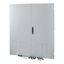 Section door, ventilated IP31, two wings, HxW = 1400 x 1000mm, grey thumbnail 3