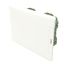 PRACTIBOX3 1R 8M FLUSH MOUNTING CABINET WHITE DOOR EARTH T. BLOCK thumbnail 2