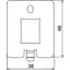 DTP UH1 C Data plate for UDHOME-ONE Type C 38x46x1,5 thumbnail 2