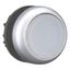 Illuminated pushbutton actuator, RMQ-Titan, Flush, momentary, White, Blank, Bezel: titanium thumbnail 12