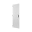 Section door, closed IP55, left or right-hinged, HxW = 1800 x 800mm, grey thumbnail 2
