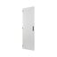 Section door, closed IP55, left or right-hinged, HxW = 1400 x 425mm, grey thumbnail 3