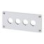 Flush mounting plate, 4 mounting locations thumbnail 2