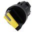 Selector switch, illuminable, 22 mm, round, plastic, yellow, selector switch, short, 3SU1002-2BF30-0AA0-Z Y10 thumbnail 2