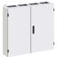 TG408S Wall-mounting cabinet, Field Width: 4, Number of Rows: 8, 1250 mm x 1050 mm x 225 mm, Isolated, IP55 thumbnail 1